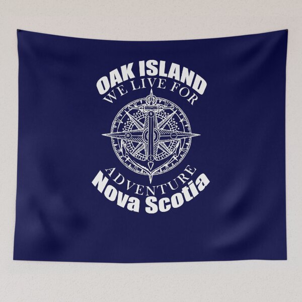 Item preview, Oak Island Treasure Hunters We Live For Adventure Nova Scotia  designed and sold by TopTeeShop.