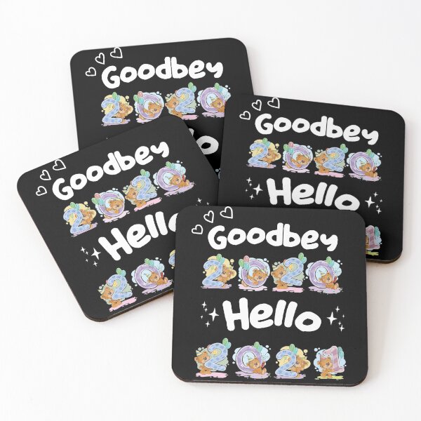 Item preview, Goodbye 2020 Hello 2021 funny kids new year designed and sold by Messaadi7Ridha.