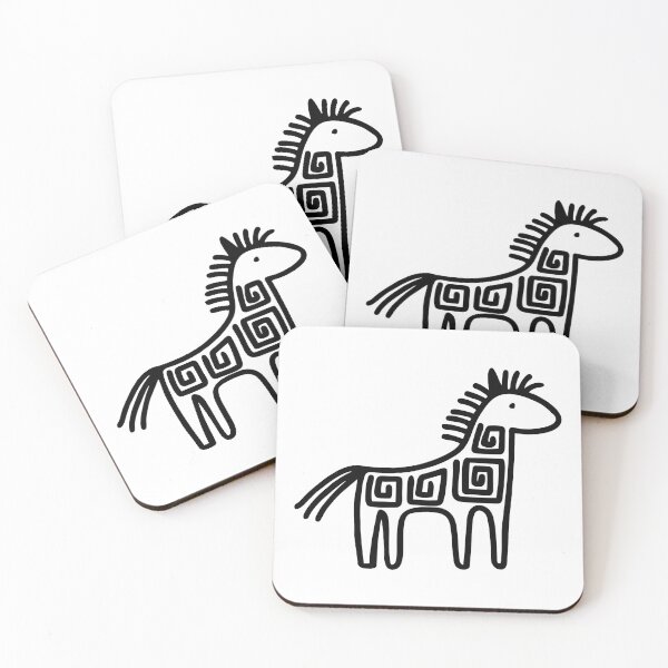 Item preview, horse, aztec, indian, mexican, symbols designed and sold by gandra.