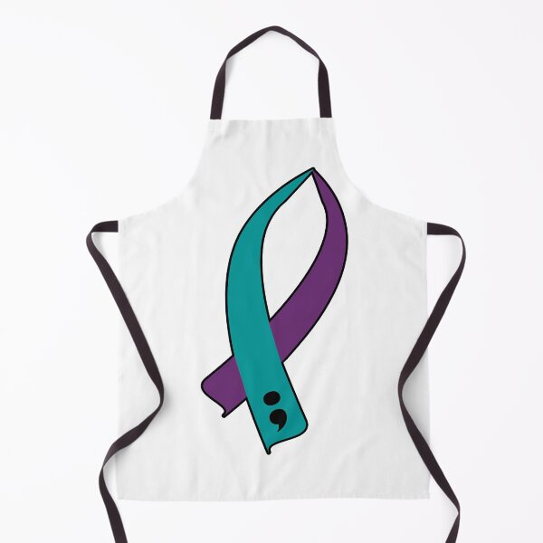 Item preview, Suicide Awareness Ribbon designed and sold by blakcirclegirl.