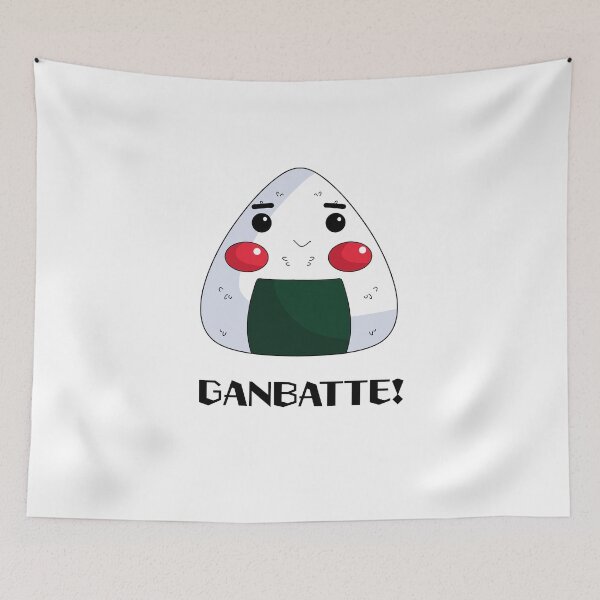 Item preview, Ganbatte Onigiri designed and sold by origamibiru.