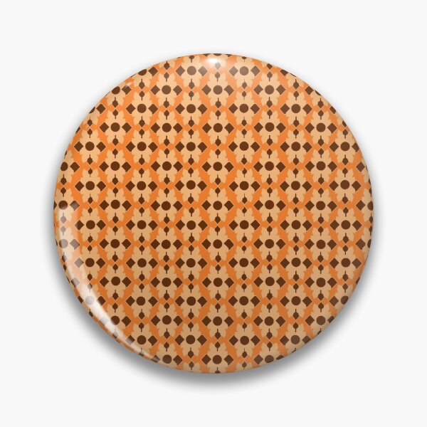 Item preview, Vichy floral naranja designed and sold by nativeNative.