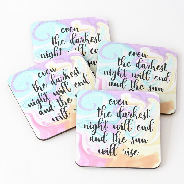 Item preview, Even The Darkest Night Will End And The Sun Will Rise designed and sold by love-101.
