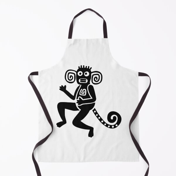 Item preview, monkey, aztec, indian, mexican, symbols designed and sold by gandra.