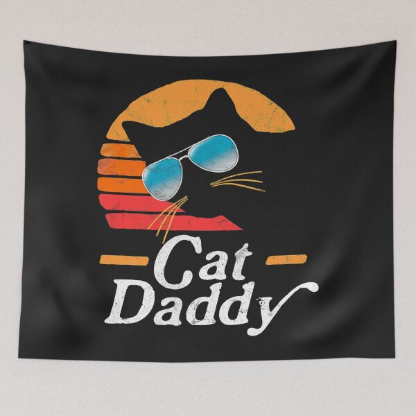 Item preview, Cat Daddy Vintage 80s Style Cat Retro Sunglasses designed and sold by RachaelAndrew.