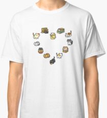 Neko Atsume - Heart Classic T-Shirt