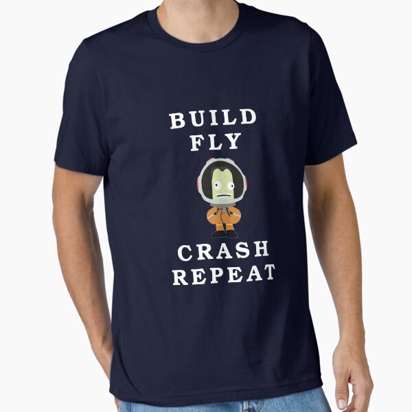 Item preview, Build fly crash repeat , Kerbal space program , Kerbals  designed and sold by Mekoooo.