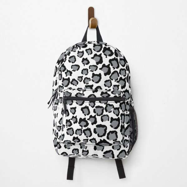 Item preview, Cats Head Snow Leopard Print in Grey designed and sold by katecrashed.