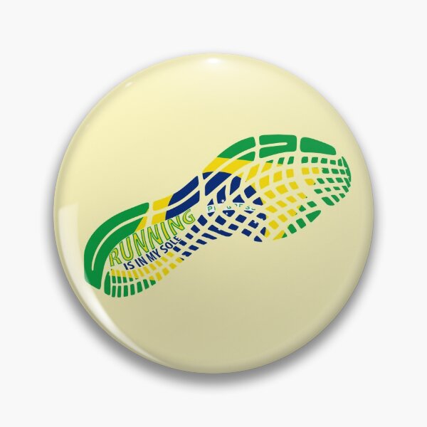 Item preview, Running is in my Sole - Brazilian Flag designed and sold by FelixR1991.
