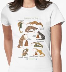 Camiseta entallada Pangolines del mundo