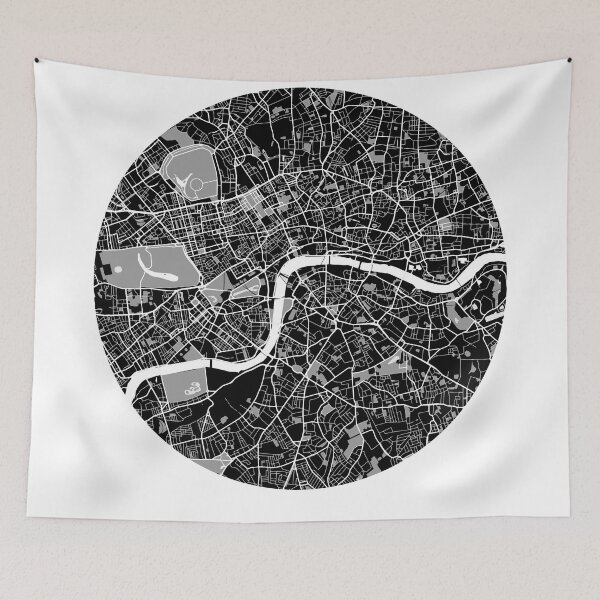 Item preview, London Map designed and sold by pinspace.
