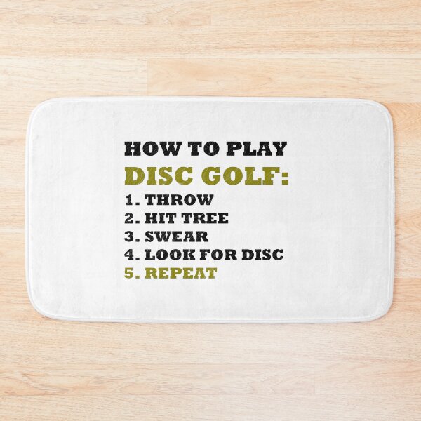 Item preview, How To Play Disc Golf? designed and sold by DevMetal.