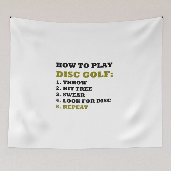 Item preview, How To Play Disc Golf? designed and sold by DevMetal.