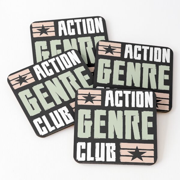 Item preview, Action Genre Club - All Gaming Minds designed and sold by RadhaWords.