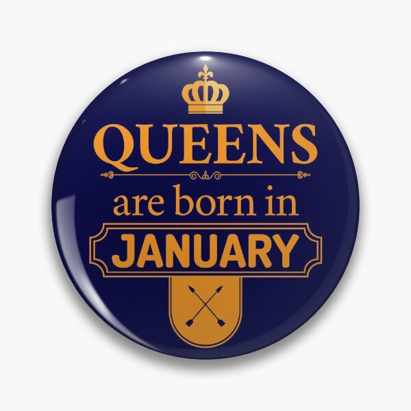 Item preview, Queens Are Born In January | Birthday Gift | designed and sold by Minimalwiz.