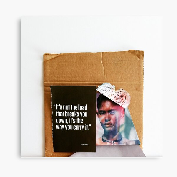 "The Load You Carry" Canvas Print