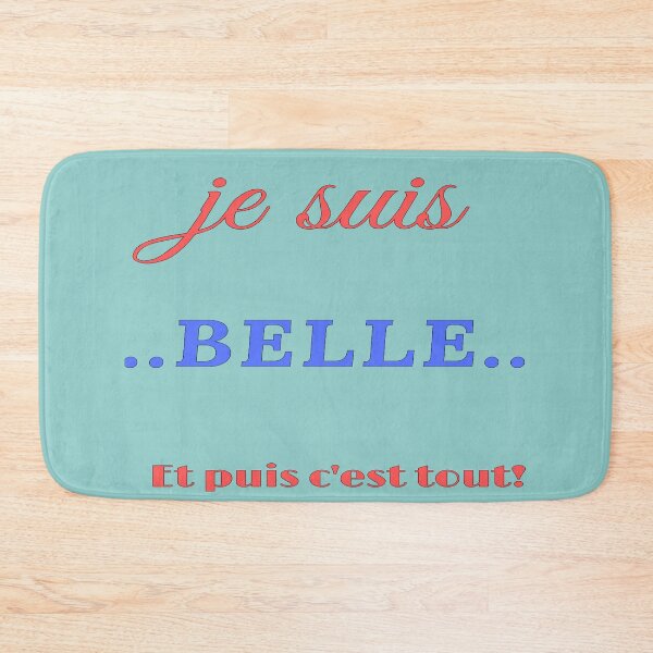 Item preview, I'm beautiful and that's all, HUMOR France designed and sold by Isabelle Calisto.