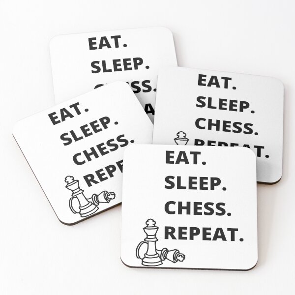 Item preview, Eat. Sleep. Chess. Repeat designed and sold by GameLingo.