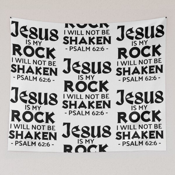 Item preview, JESUS is my ROCK designed and sold by Eezzadesigns.