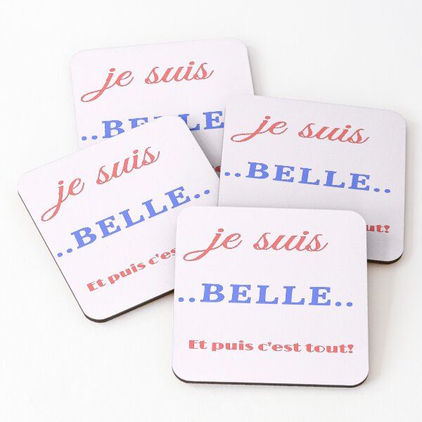 Item preview, I'm beautiful and that's all, HUMOR France designed and sold by Isabelle Calisto.