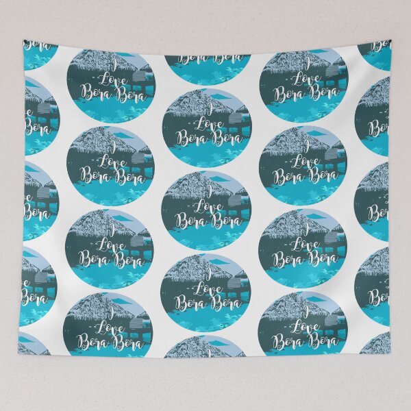 Item preview, I Love  Bora Bora designed and sold by heartfeltarts93.