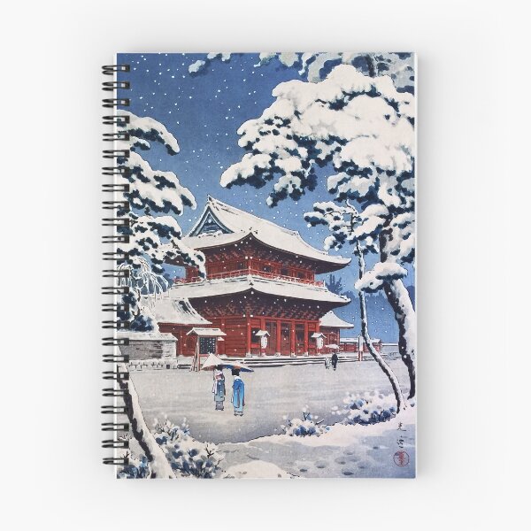 Item preview, Zojoji Temple in Snow by Tsuchiya Koitsu designed and sold by Takeda-art.