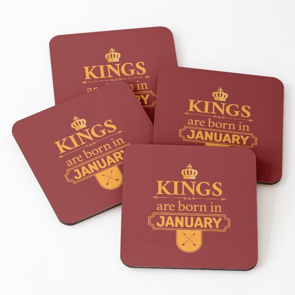 Item preview, Kings Are Born In January | Birthday Gift | designed and sold by Minimalwiz.