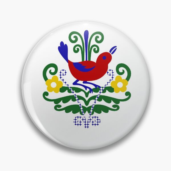 Item preview, Singing Sparrow - Folklore birds collection designed and sold by Print N Stuff by Cristina Stancu.