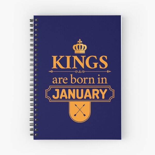 Item preview, Kings Are Born In January | Birthday Gift | designed and sold by Minimalwiz.