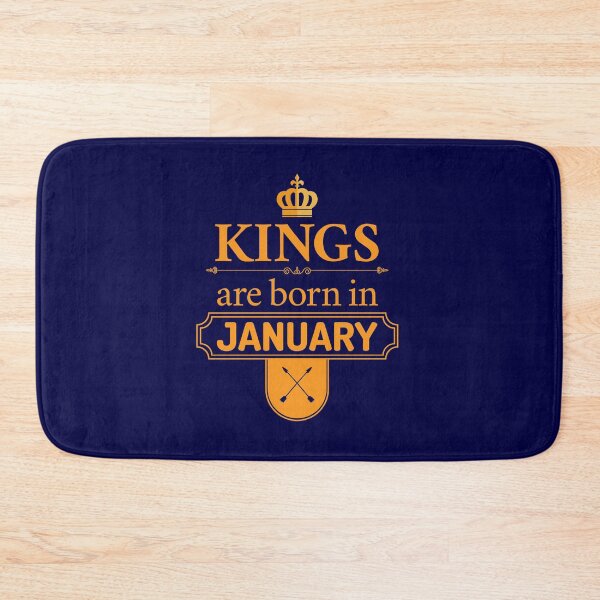Item preview, Kings Are Born In January | Birthday Gift | designed and sold by Minimalwiz.