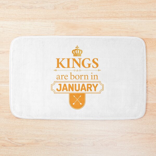 Item preview, Kings Are Born In January | Birthday Gift | designed and sold by Minimalwiz.