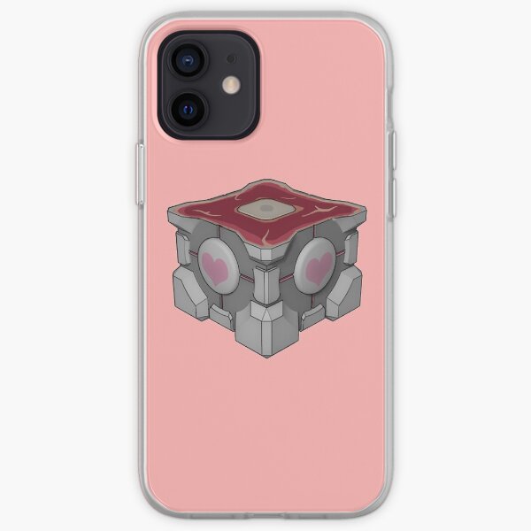 Weighted Companion Cube Meat iPhone Soft Case