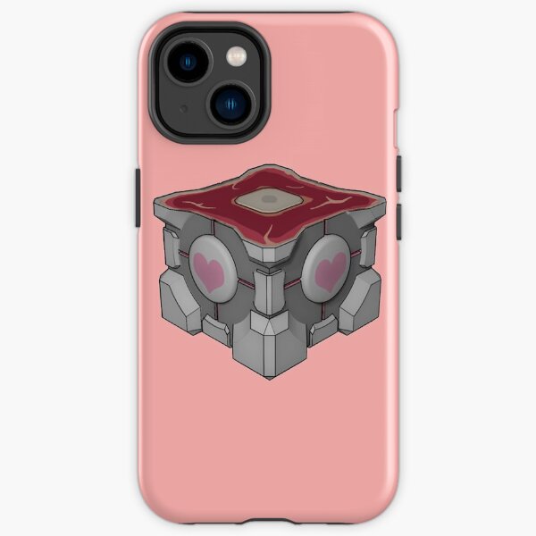 Weighted Companion Cube Meat iPhone Tough Case