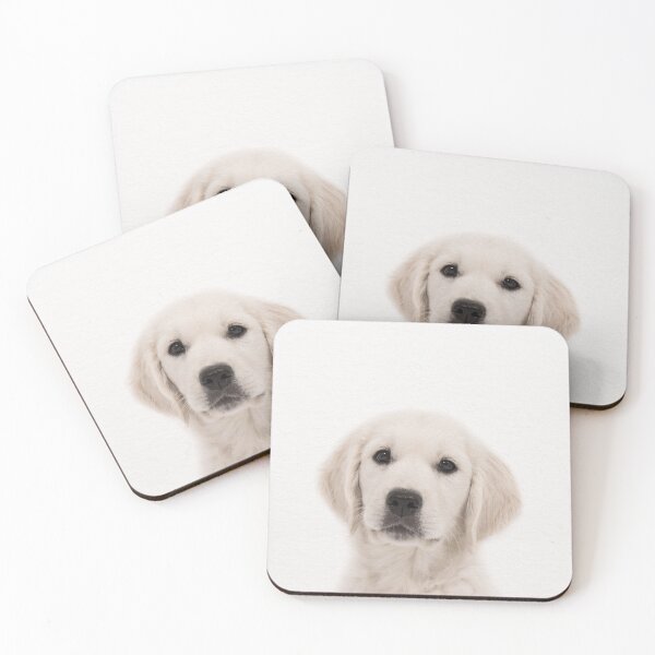 Item preview, Puppy, Golden Retriever, Baby Animals Art Print by Synplus designed and sold by synplus.