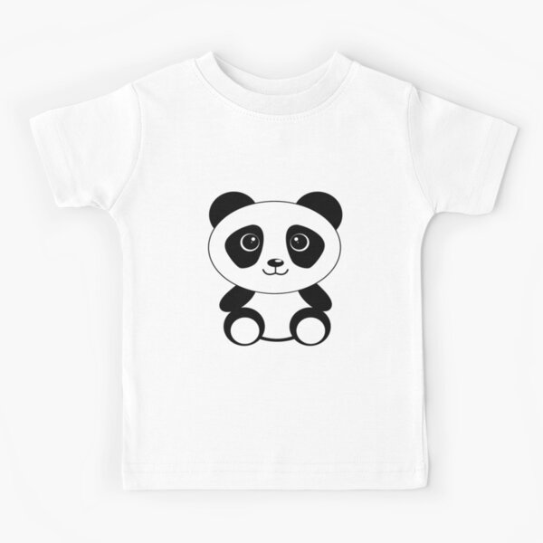 Black and white Bear Cubs Kids T-Shirt for Sale by fauniina