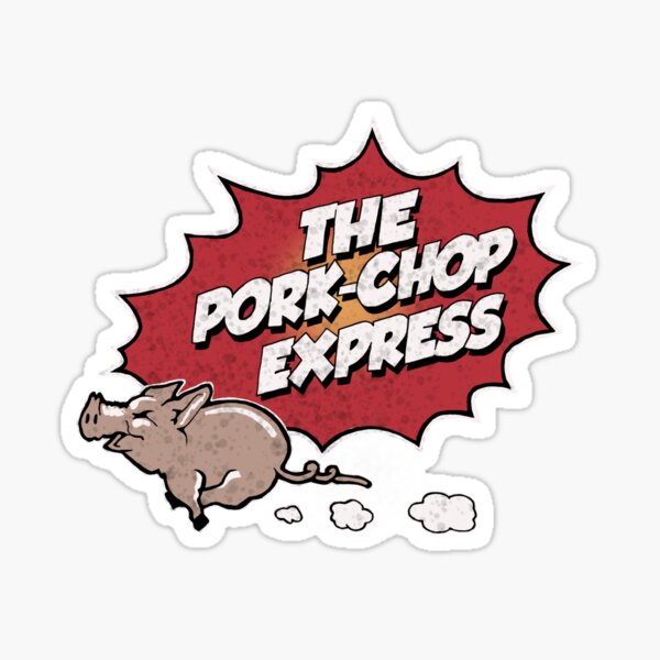 The Pork Chop Express Stickers Redbubble