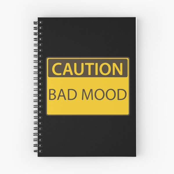 Item preview, Caution - Bad Mood warning sign designed and sold by arendbotha.