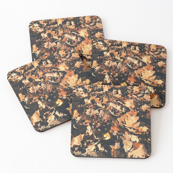 Item preview, Fallen autumn leaves in the sun - Colors of Autumn - Photography designed and sold by greatnorris.