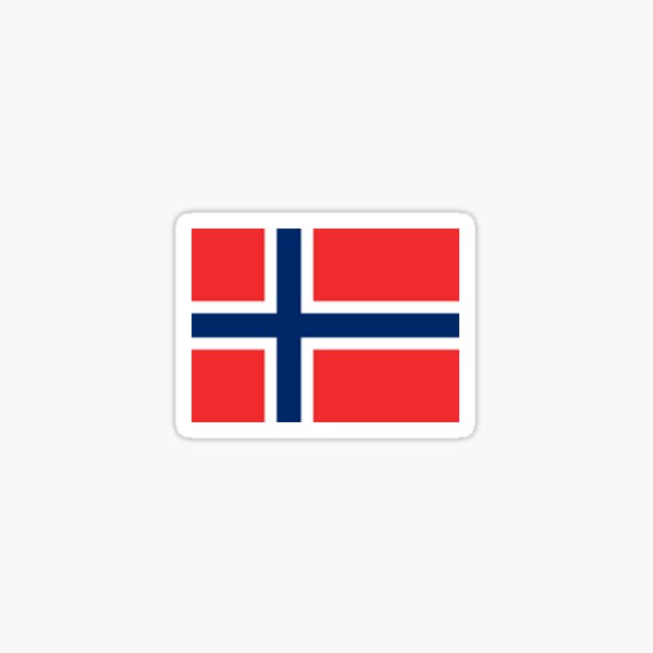 Norway - Small Flag Sticker