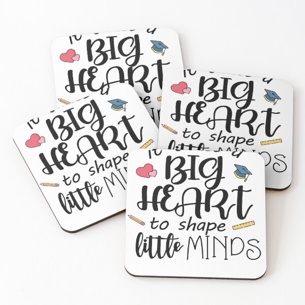 Item preview, It Takes a Big Heart to Shape Little Minds designed and sold by JezabelDesch.