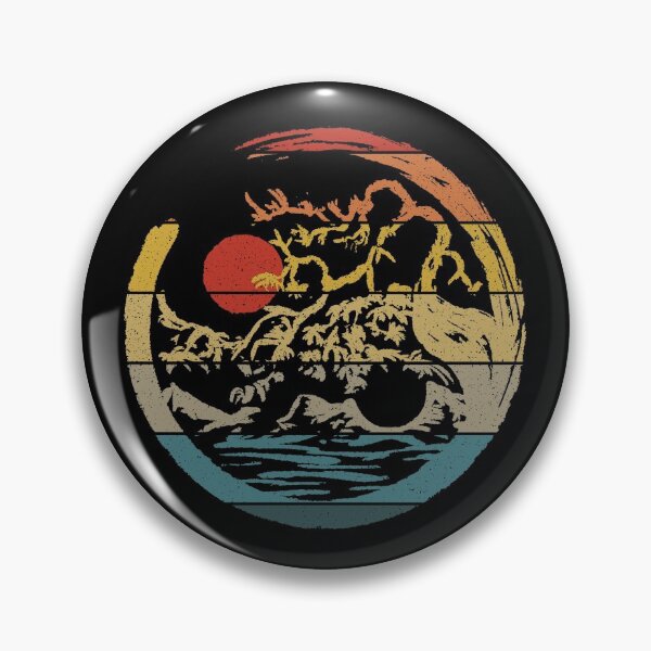 Item preview, Zen Enso Circle Bonsai Tree Retro Tree Lover Bonsai Tree Gear designed and sold by DynamicDesign.