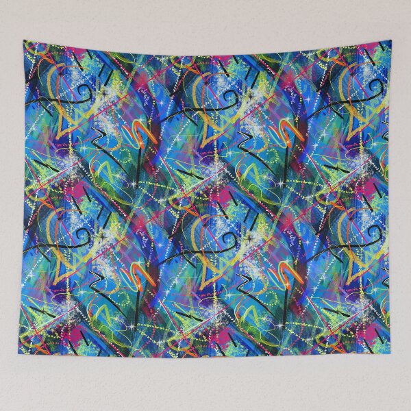 Item preview, Modern Abstract Art. Seamless design for textiles 3 designed and sold by Dance Vibes: Blingit Studios.