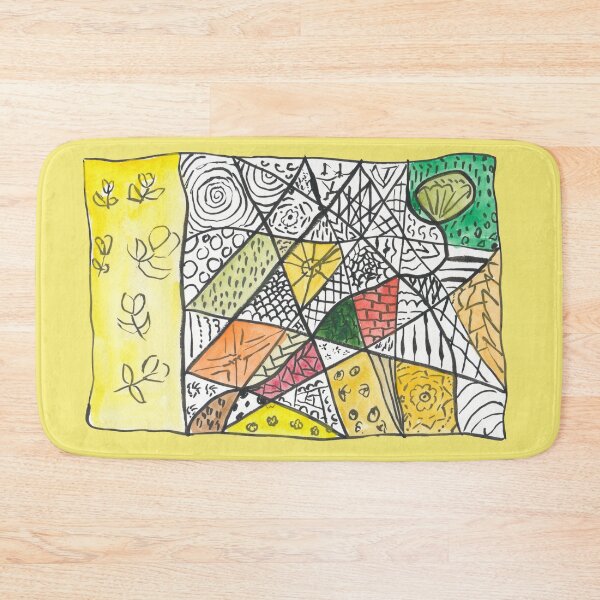 Item preview, Abstract cadmium yellow designed and sold by Melindrea.