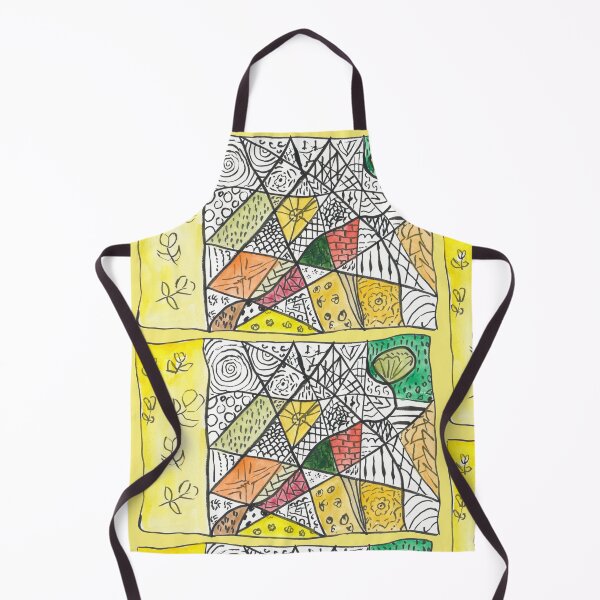 Item preview, Abstract cadmium yellow designed and sold by Melindrea.