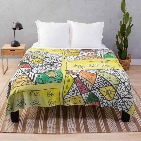 Item preview, Abstract cadmium yellow designed and sold by Melindrea.