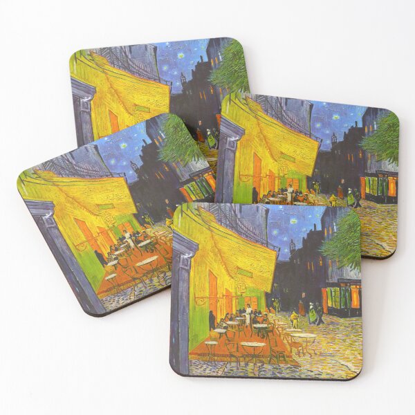 Item preview, Cafe Terrace At Night - Vincent van Gogh designed and sold by SimpleJoyStyle.