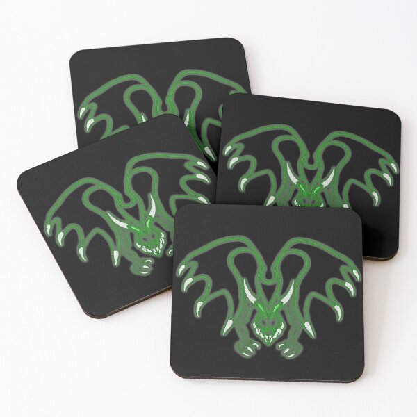 Item preview, Neon Green Dragon designed and sold by shadowinkdesign.