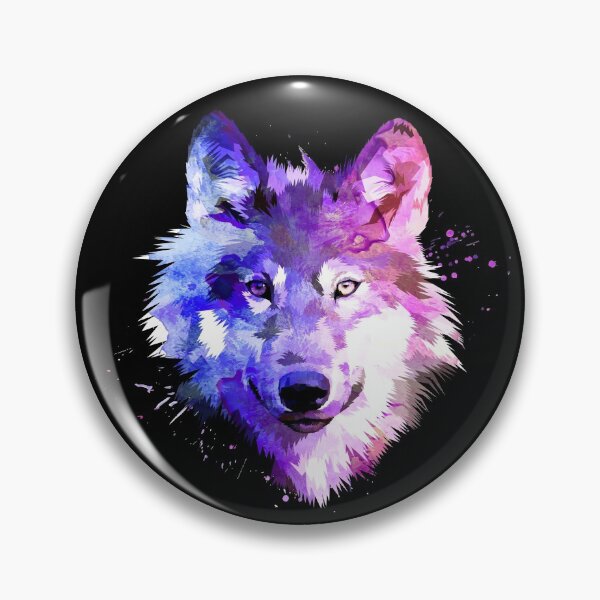 Item preview, Wolf Watercolor Animal Wolf Face Pack Of Wolves Lover Gear designed and sold by DynamicDesign.