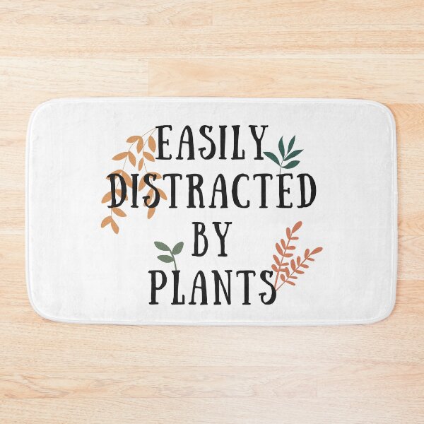 Item preview, Easily Distracted by Plants Funny Plant Lover designed and sold by A. P..