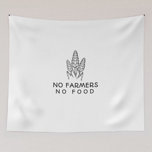 Item preview, No Farmers No Food designed and sold by PerivoliTees.
